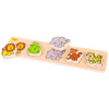 Bigjigs vkladacie puzzle Safari 33 cm