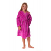 Vestis Dětský župan s kapucí Siena fuchsiová - 140