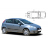 Slnečné clony na okná - FIAT Punto Grande 5dv. (2005-2014) - Komplet sada