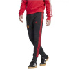 Pánske tepláky M IT4179 čierno-červené - Adidas XL