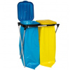 Stojanový držiak na 120L vrecia na odpad na triedenie - 2 druhy odpadu