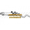 Výfuk Opel Astra G, OPEL Astra H - Z14XEL, Z14XEP - stredný diel - 13110765 - náhrada