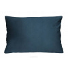 Vankúš - Vankúš Bertoni 60x40 cm Navy modrá (Velor Cushion 40x60 - Navy Blue Bertoni)