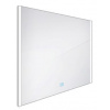 Nimco LED zrkadlo 800x700mm, 21W, 2700K-6000K, dotykový senzor, ZP 11003V ZP11003V
