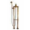 LABE - Vaňová batéria do podlahy, Stará mosadz (Bronz) L450.5/2SM, RAV Slezák