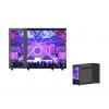 Digitální LED Recepce Reklamní Digitální Banner Obrazovka DJ Pult + Flight Case Kufr Výběr Variant Varianta: Vnitřní P2,6