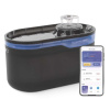 EMOS SK s.r.o. Vodná fontána Pet Care, 2,6 l, sivá, Wi-Fi - H6102