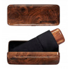 Dáždniky - Manuálny dáždnik, skladanie, s Pierre Cardin Brown, čierny obal (Malý dáždnik Pierre cardin mybrella Wood)