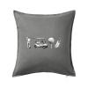 Golfový set - Vankúš 50x50 - 50x50 - Iba poťah ( Tmavosivý melír )