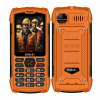 EVOLVEO StrongPhone H1, IP68 odolný Dual SIM telefon, 2,8''LCD, 5000mAh, Powerbanka, oranžový