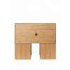 Ferm Living Nočný stolík Kuben – prírodný /dub