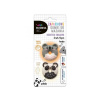 KIDEA koala/panda guma, voňavá, syntetická, na blistri (2ks)