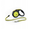 Vodítko FLEXI Neon M 5m/20kg Lanko NEW
