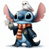CUKROVÁ TLAČ jedlý obrázok na tortu Cukrová hmota Stich Stitch Sticz Lilo #87