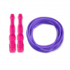 Ninja Rope | Švihej.sk Vyber farbu rukovätí:: Ružové, Vyber priemer lanka:: 5mm (muži), Farba lanka: Fialová Rýchlostné švihanie s PVC lankom pre mierne pokročilých