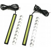 DENNÉ SVETLÁ DRL LED PÁSIK COB PLOCHÝ 12V 14 cm