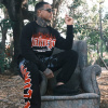 Yakuza mikina pánska bez kapucne SOCIETY PB 25014 black Veľkosť: XXL, Farba: čierna