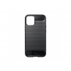 Forcell CARBON Silikónový kryt iPhone 13 čierny