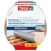 Lepiaca páska tesa Obojstranná kobercová, odstrániteľná s výstuhou, biela, 10m x 50mm (55731-00021-11)