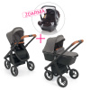NEONATO SET Kočík Puro + autosedačka X1 ZDARMA, Col.46A
