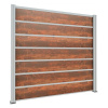 Gutta Guttafence premium laminát biela / antracit 2,02 x 1,86 m | cena za ks