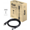 club3D DisplayPort prodlužovací kabel Konektor DisplayPort, DisplayPort zásuvka 2.00 m černá CAC-1022 Kabel DisplayPort
