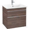 VILLEROY & BOCH Venticello závesná skrinka pod umývadlo, 2 zásuvky, 603 x 502 x 590 mm, Arizona Oak, A92401VH