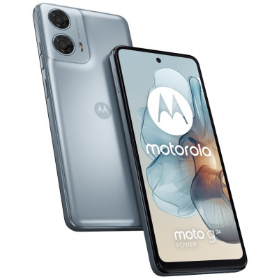 Motorola Moto G24 Power - Glacier Blue 6,56" / dual SIM/ 8GB/ 256GB/ LTE/ Android 14 PB1E0001PL