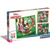 CLEMENTONI Puzzle Mickey a kamaráti 3x48 dielikov