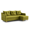 Signal Rozkladacia rohová sedacia súprava LII Svetlozelená