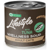 Natures P POLIEVKA cat adult Lifestyle Digestion with tuna soup 6 x 140 ml