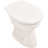 VILLEROY & BOCH O.novo samostatne stojace WC s hlbokým splachovaním bez vnútorného okraja, 360 x 475 mm, Pergamon, s povrchom CeramicPlus, 7618R0R3