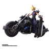 Square-Enix Final Fantasy VII Bring Arts akčná figúrka a vozidlo Cloud Strife & Hardy-Daytona 15 cm