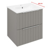 Sapho CIRASA STRIP umývadlová skrinka 48x54x39cm, agila CR492-4343S