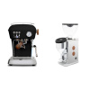 Ascaso Dream PID, Dark Black + Rocket Espresso FAUSTINO 3.1, copper