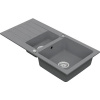 Granitový drez Vima 480x960 mm sivý