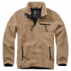 Brandit flísová bunda Teddyfleece Troyer, camel - 5XL