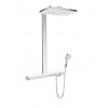 Hansgrohe Rainmaker Select - Sprchový set Showerpipe 460 s termostatom, 2 prúdy, biela/chróm 27028400