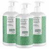 Tea Tree Body Wash na vyrážky, potenie a mastnú pokožku — Tea Tree Sprchový gél na vyrážky, pot a nečistoty. Obsahuje Tea Tree Olej, Zinc PCA a jemnú Coco-Betaine. Vhodný na každodenné použitie. 3 ks