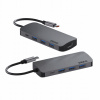 Dokovacia stanica 100W Adaptér pre Mac Hub USB C 5v1 HDMI 4K 60Hz 3xUSB