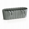 Prosperplast Truhlík závěsný BOARDEE HOOK 38,3 cm - barva: šedý kámen
