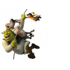 CUKROVÁ TLAČ jedlý obrázok na tortu Cukrová hmota Shrek Oslík Kocúr V Čižmách + MENO
