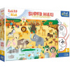 TREFL Puzzle MAXI Treflíci v Zoo 24 dielikov