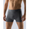 GINA pánské boxerky delší nohavička, bezešvé, jednobarevné MicroBavlna 54000P - tm. šedá M/L, vel. M/L, tm. šedá