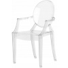 Kreslo Kartell Transparent 39 x 63 x 37 cm (Kreslo Kartell Transparent 39 x 63 x 37 cm)