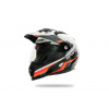 UFO PLAST Prilba ARIES Enduro biela/čierna S