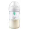 Avent Natural Response priehľadná fľaša s cumlíkom s ventilom AirFree 260 ml
