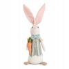 KALLE stojaci veľkonočný zajac Škriatok mrkvou 55 cm HOMLA