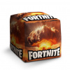 Czech Print s.r.o. Taburet Cube Fortnite explózia, oranžová