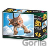 PRIME 3D Kotě v oblacích 3D 48 dielov